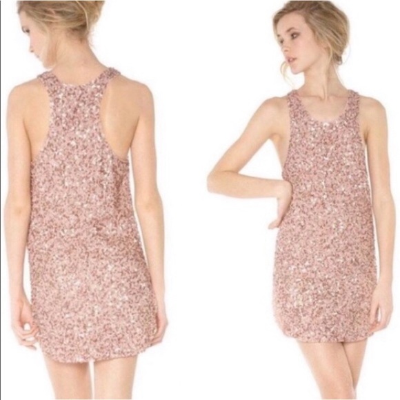 Alice + Olivia Dresses & Skirts - ALICE + OLIVIA Kendra Sequined & Beaded Racerback Dress